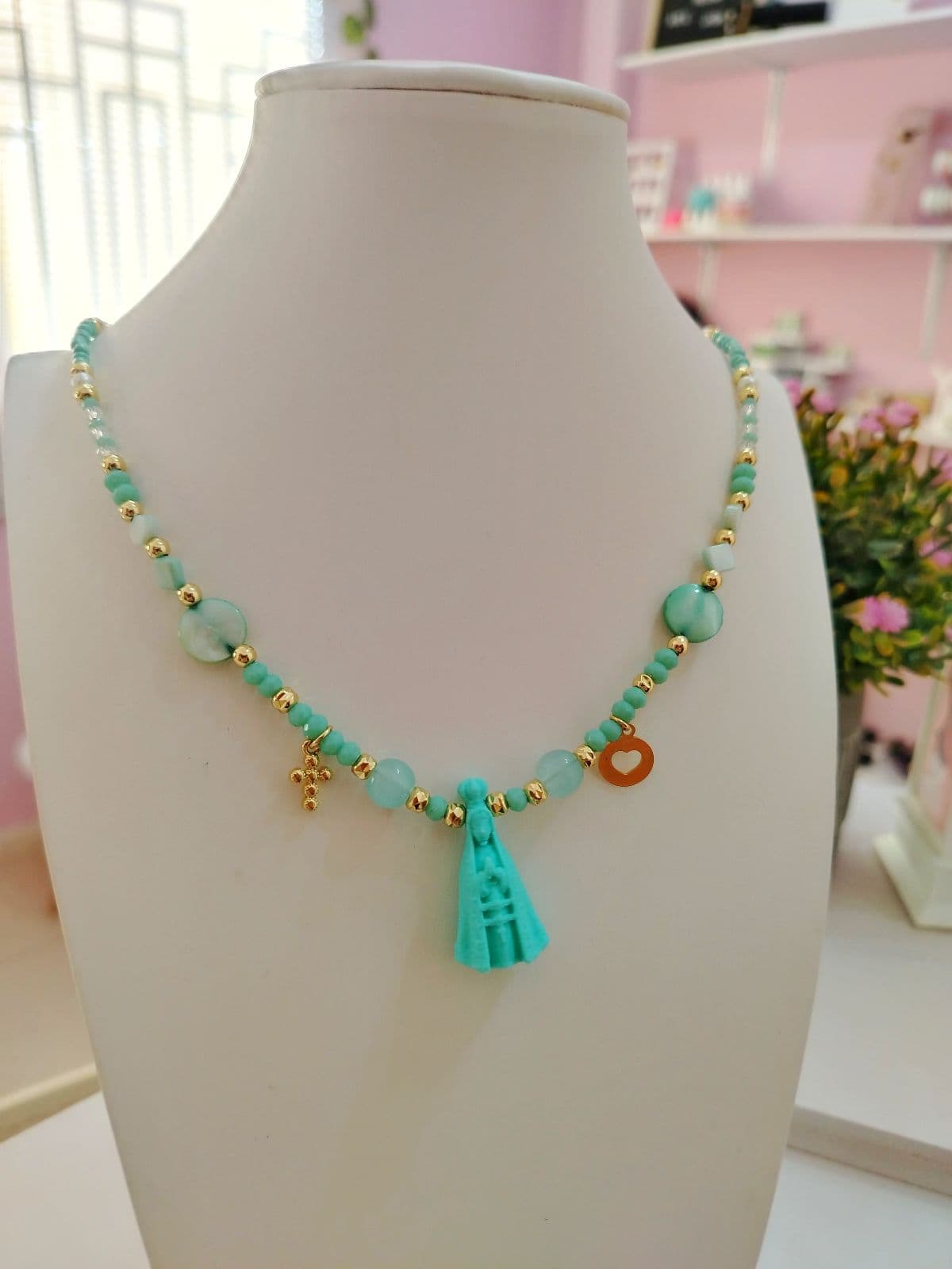 Collar Vallita | Aguamarina